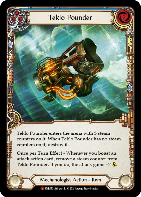 Teklo Pounder (blue)