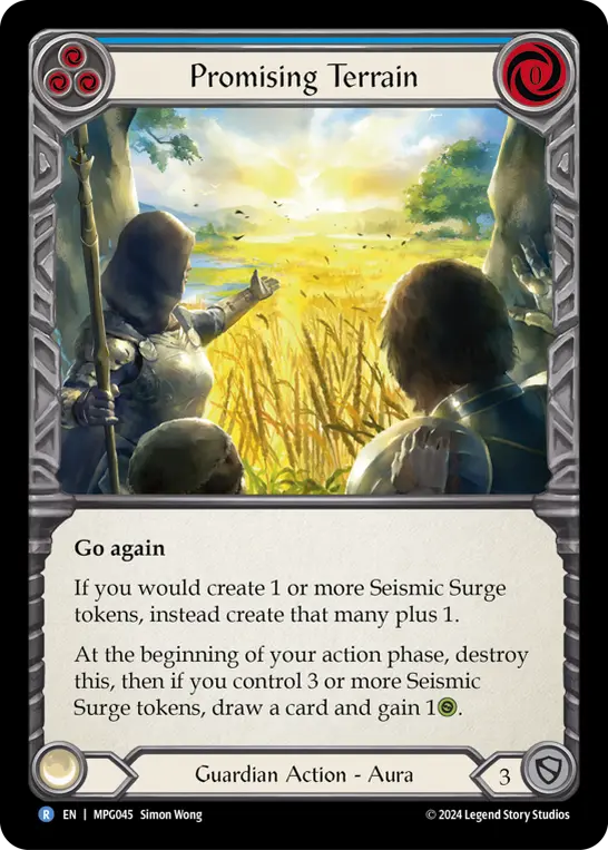 Promising Terrain (blue)