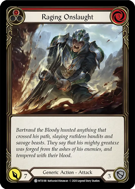 Raging Onslaught (red)