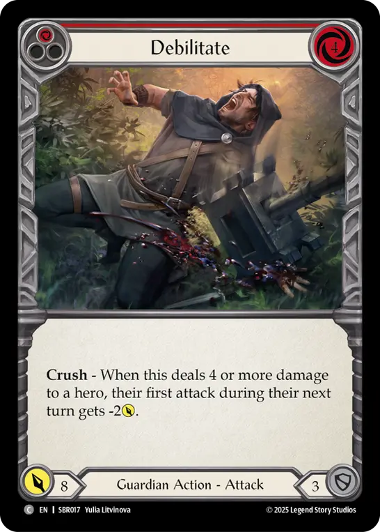Debilitate (red)