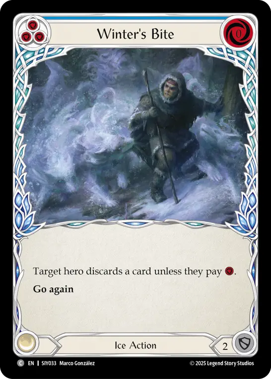 Winter's Bite (blue)