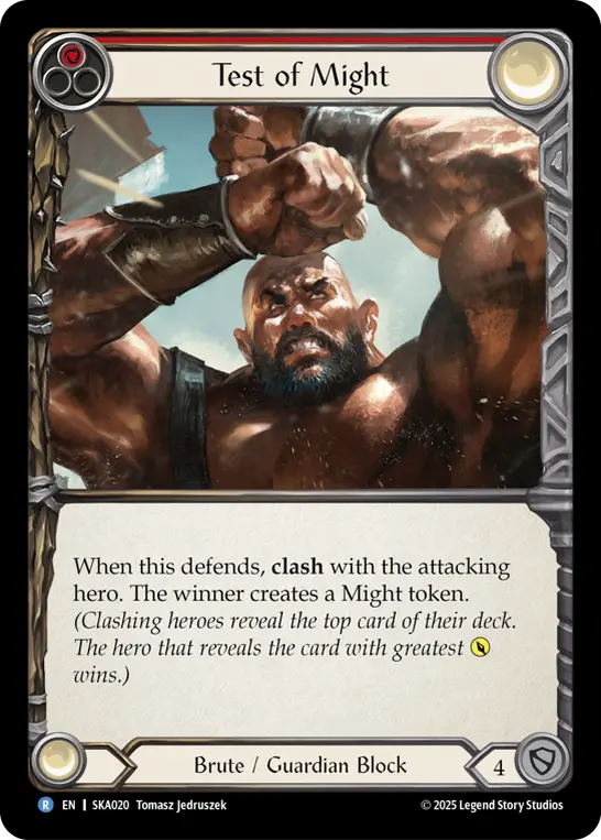 Test of Might (red)